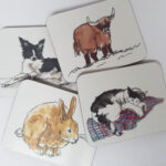 Illustrated Animal coasters