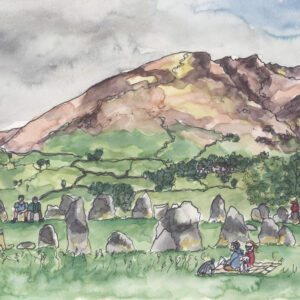 Castlerigg stone circle, Keswick original artwork