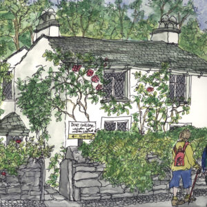 Dove cottage, Grasmere, original artwork