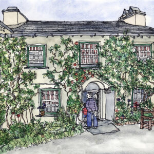 Hilltop, Lake District, original artwork